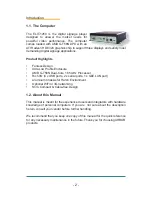 Preview for 14 page of Arbor Technology ELIT-1250 User Manual