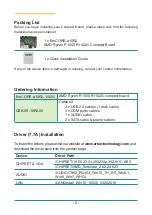 Preview for 2 page of Arbor Technology EmCORE-a10R2 Quick Installation Manual