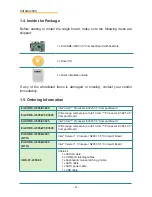 Предварительный просмотр 14 страницы Arbor Technology EmCORE-i2305 User Manual