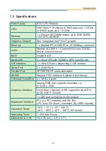 Preview for 11 page of Arbor Technology EmETX-i2304 User Manual