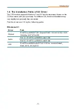 Preview for 13 page of Arbor Technology EmETXe-a58M0 User Manual