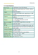 Preview for 11 page of Arbor Technology EmETXe-i250C User Manual