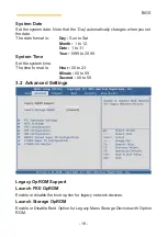 Preview for 23 page of Arbor Technology EmETXe-i250C User Manual