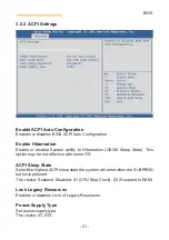 Preview for 25 page of Arbor Technology EmETXe-i250C User Manual