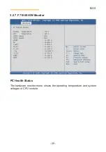 Предварительный просмотр 33 страницы Arbor Technology EmETXe-i250C User Manual