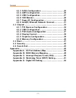 Preview for 4 page of Arbor Technology EmETXe-i87M0 User Manual