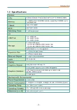 Предварительный просмотр 11 страницы Arbor Technology EmETXe-i87M2 User Manual