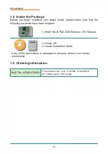 Предварительный просмотр 12 страницы Arbor Technology EmETXe-i87M2 User Manual