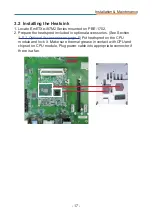 Предварительный просмотр 25 страницы Arbor Technology EmETXe-i87M2 User Manual