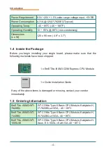 Preview for 12 page of Arbor Technology EmETXe-i90M3 User Manual