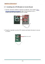 Preview for 24 page of Arbor Technology EmETXe-i90M3 User Manual