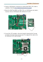 Preview for 25 page of Arbor Technology EmETXe-i90M3 User Manual