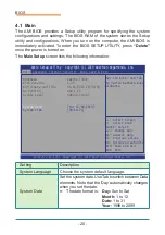 Preview for 28 page of Arbor Technology EmETXe-i90M3 User Manual