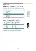 Предварительный просмотр 19 страницы Arbor Technology EmModule-621E Manual