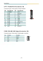 Предварительный просмотр 25 страницы Arbor Technology EmModule-621E Manual