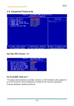 Предварительный просмотр 38 страницы Arbor Technology EmModule-621E Manual