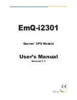 Preview for 1 page of Arbor Technology EmQ-i2301 User Manual