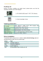 Preview for 2 page of Arbor Technology ETX-620E Quick Installation Manual