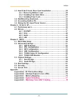 Предварительный просмотр 4 страницы Arbor Technology FPC-7200 Series User Manual