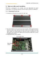 Предварительный просмотр 32 страницы Arbor Technology FPC-7200 Series User Manual