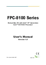 Arbor Technology FPC-8100 Series User Manual preview