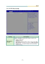 Preview for 83 page of Arbor Technology FPC-9000-V1 User Manual