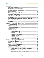 Preview for 3 page of Arbor Technology Gladius G0710 User Manual