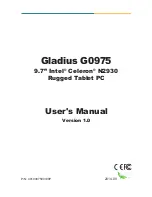 Arbor Technology Gladius G0975 User Manual preview