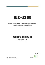 Arbor Technology IEC-3300 User Manual preview