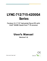 Preview for 1 page of Arbor Technology LYNC-712-4200G4 Series User Manual