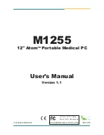 Arbor Technology M1255 User Manual preview