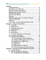 Preview for 3 page of Arbor Technology M1526 User Manual