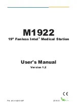 Предварительный просмотр 1 страницы Arbor Technology M1922 User Manual