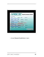 Preview for 19 page of Arbor Technology P0715 Quick Installation Manual