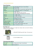 Preview for 3 page of Arbor Technology PBN-9007 Quick Installation Manual