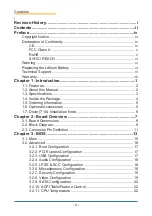 Предварительный просмотр 4 страницы Arbor Technology Qseven EmQ-i230J User Manual