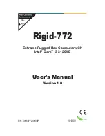 Предварительный просмотр 1 страницы Arbor Technology Rigid-772 User Manual