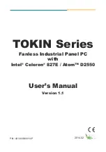 Arbor Technology Tokin Series User Manual preview