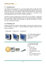 Предварительный просмотр 12 страницы Arbor Technology Tokin Series User Manual