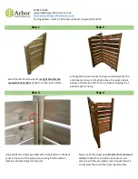 Preview for 2 page of Arbor Technology Triple Bay Log Store Build Instructions