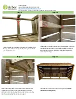 Preview for 4 page of Arbor Technology Triple Bay Log Store Build Instructions