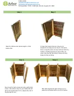 Preview for 2 page of Arbor Technology Triple Wheelie Bin Storage Assembly Instructions