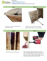 Preview for 4 page of Arbor Technology Triple Wheelie Bin Storage Assembly Instructions