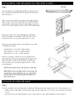 Предварительный просмотр 2 страницы Arboria Rosedale Arbor Assembly Instructions