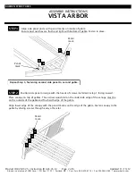 Preview for 2 page of Arboria VISTA ARBOR Assembly Instructions