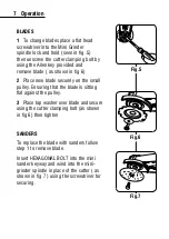 Предварительный просмотр 8 страницы Arbortech MIN.FG.300.00 AU Owner'S Instruction Manual