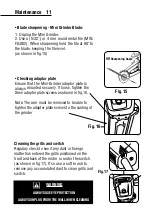 Предварительный просмотр 12 страницы Arbortech MIN.FG.300.00 AU Owner'S Instruction Manual