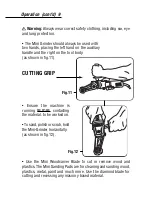 Предварительный просмотр 10 страницы Arbortech Mini-Grinder Owner'S Instruction Manual