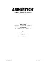 Предварительный просмотр 8 страницы Arbortech PWC.FG.900.00 Instruction Manual