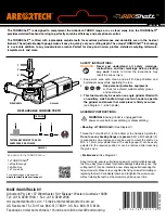 Предварительный просмотр 1 страницы Arbortech TURBO Shaft Quick Start Manual